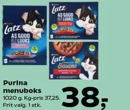 SuperBrugsen Purina menuboks tilbud