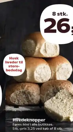 SuperBrugsen Hvedeknopper tilbud