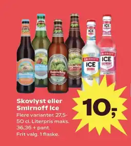 SuperBrugsen Skovlyst eller Smirnoff Ice tilbud