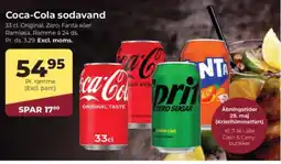 Dagrofa Food Service Coca-Cola sodavand tilbud