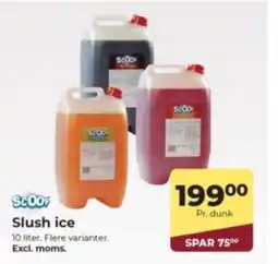 Dagrofa Food Service Slush ice tilbud