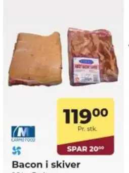 Dagrofa Food Service Bacon i skiver tilbud