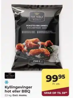 Dagrofa Food Service Kyllingevinger hot eller BBQ tilbud