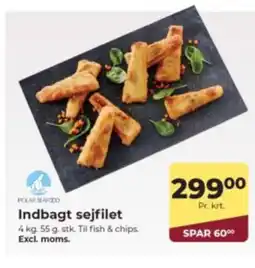 Dagrofa Food Service Indbagt sejfilet tilbud