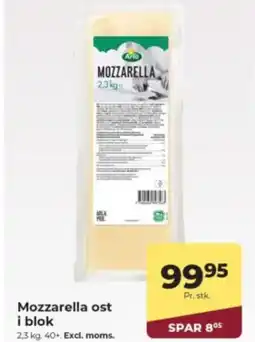 Dagrofa Food Service Mozzarella ost i blok tilbud