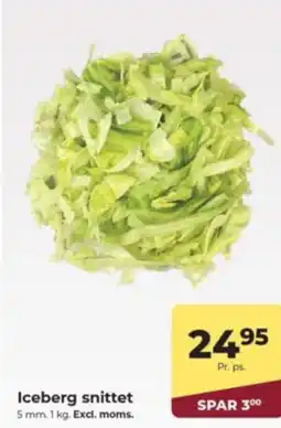 Dagrofa Food Service Iceberg snittet tilbud