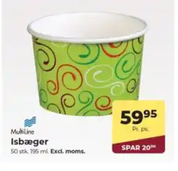 Dagrofa Food Service Multiline Isbæger tilbud