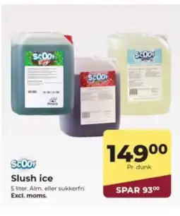 Dagrofa Food Service Slush ice tilbud