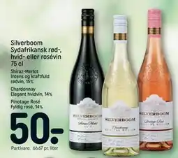 REMA 1000 Silverboom Sydafrikansk rød-, hvid- eller rosévin 75 cl tilbud