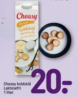 REMA 1000 Cheasy koldskål Laktosefri 1 liter tilbud