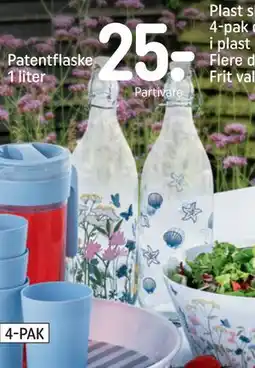 REMA 1000 Patentflaske 1 liter tilbud