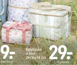 REMA 1000 Køletaske 4 liter 24x14x14 cm tilbud