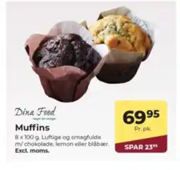 Dagrofa Food Service Dina Food Muffins tilbud