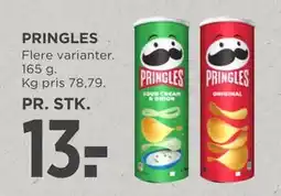 MENY PRINGLES tilbud