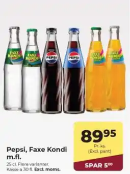 Dagrofa Food Service Pepsi, Faxe Kondi m.fl. tilbud