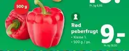 Lidl Rød peberfrugt tilbud