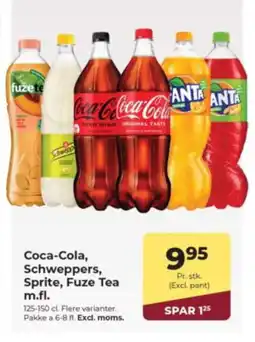 Dagrofa Food Service Coca-Cola, Schweppers, Sprite, Fuze Tea m.fl. tilbud