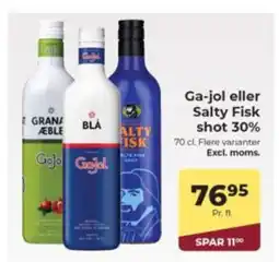Dagrofa Food Service Ga-jol eller Salty Fisk shot 30% tilbud