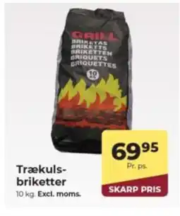 Dagrofa Food Service Trækuls- briketter tilbud
