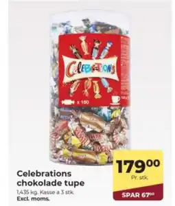 Dagrofa Food Service Celebrations chokolade tupe tilbud