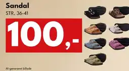 Dansk Outlet Sandal tilbud