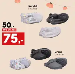 Dansk Outlet Sandal STR. 20-35 tilbud