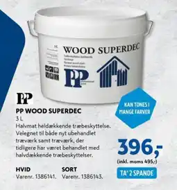 Davidsen PP WOOD SUPERDEC tilbud