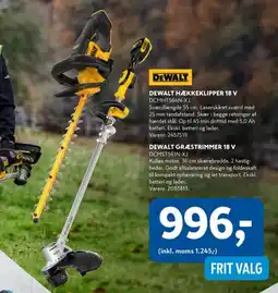Davidsen DEWALT DEWALT HÆKKEKLIPPER 18 V DCMHT564N-XJ tilbud