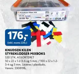 Davidsen KNUDSEN KILEN STYREKLODSER MIXBOKS tilbud