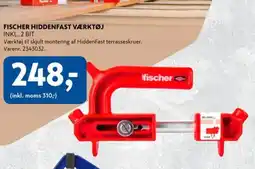 Davidsen FISCHER HIDDENFAST VÆRKTØJ tilbud