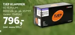 Davidsen TJEP KLAMMER PZ-16 M/LIM tilbud