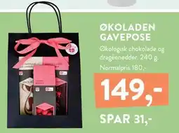 Plantorama ØKOLADEN GAVEPOSE tilbud
