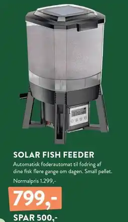 Plantorama SOLAR FISH FEEDER tilbud