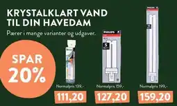 Plantorama SPAR 20% - KRYSTALKLART VAND TIL DIN HAVEDAM tilbud