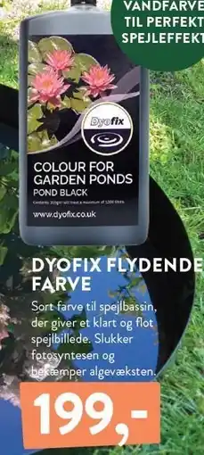 Plantorama DYOFIX FLYDENDE FARVE tilbud