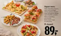 Føtex Hapser menu tilbud