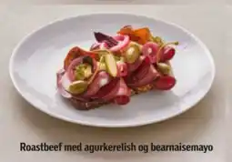 Føtex Roastbeef med agurkerelish og bearnaisemayo tilbud