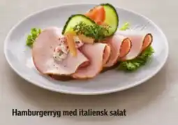 Føtex Hamburgerryg med italiensk salat tilbud