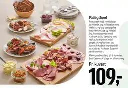 Føtex Pålægsbord tilbud