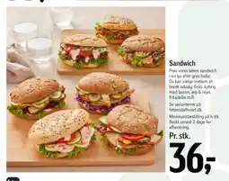 Føtex Sandwich tilbud