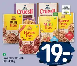REMA 1000 Fras eller Cruesli tilbud