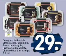 REMA 1000 Bologna - italiensk is Stracciatella tilbud