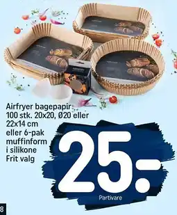 REMA 1000 Airfryer bagepapir tilbud