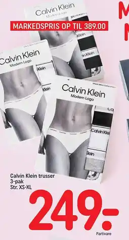 REMA 1000 CALVIN KLEIN trusser 3-pak tilbud
