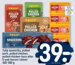 REMA 1000 Spareribs eller pulled pork tilbud