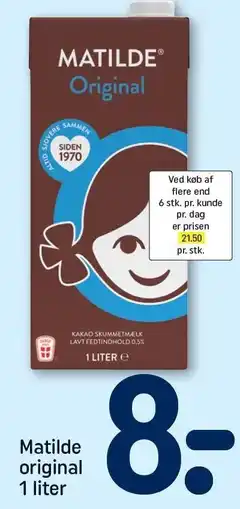 REMA 1000 Mathilde kakao Original tilbud