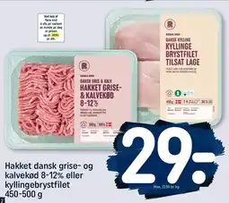 REMA 1000 Hakket kød tilbud