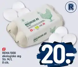 REMA 1000 Økologiske æg tilbud