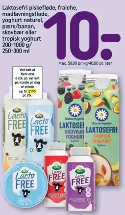 REMA 1000 Laktosefri mejeri tilbud