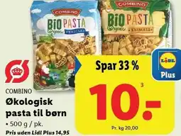 Lidl Økologisk pasta til børn tilbud